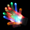 LED Fiber Optic Rave Gloves